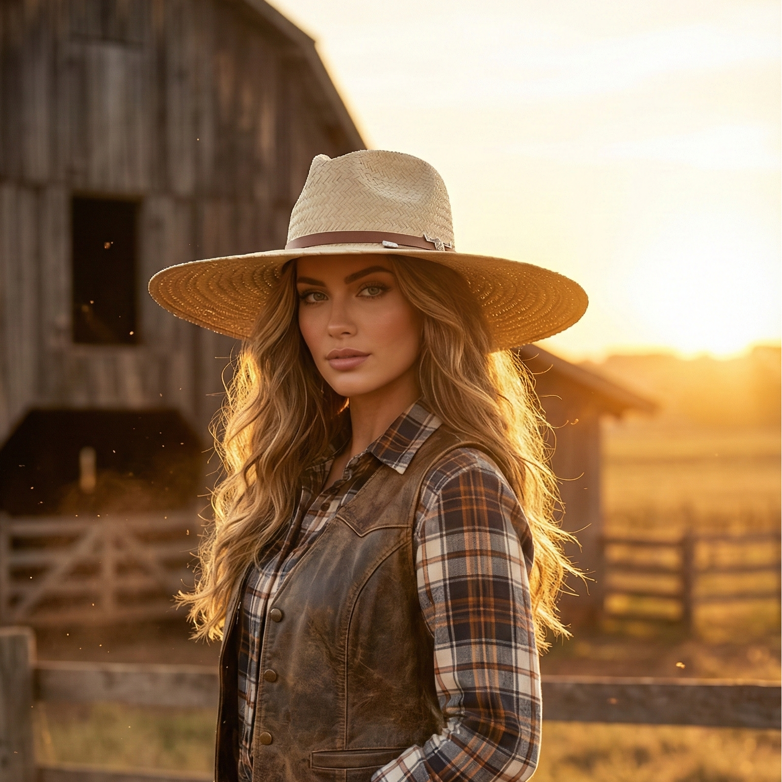 Chapéu modelo Panamá palha fina com bandinha Zebu