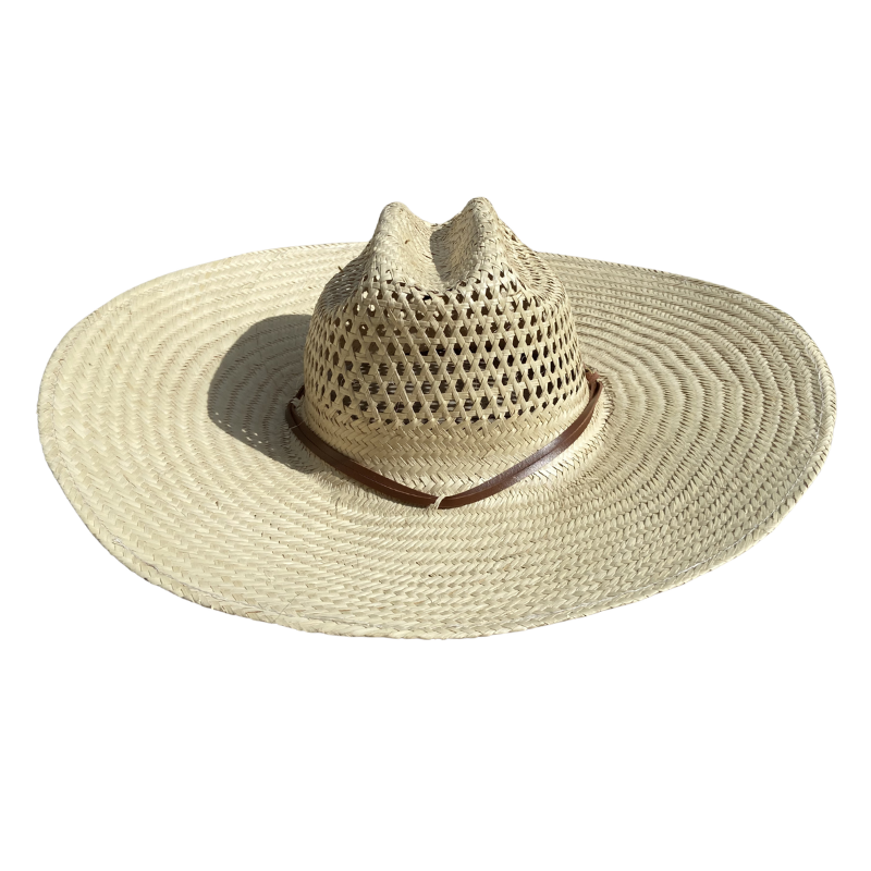 Chapéu de palha cowboy modelo americano