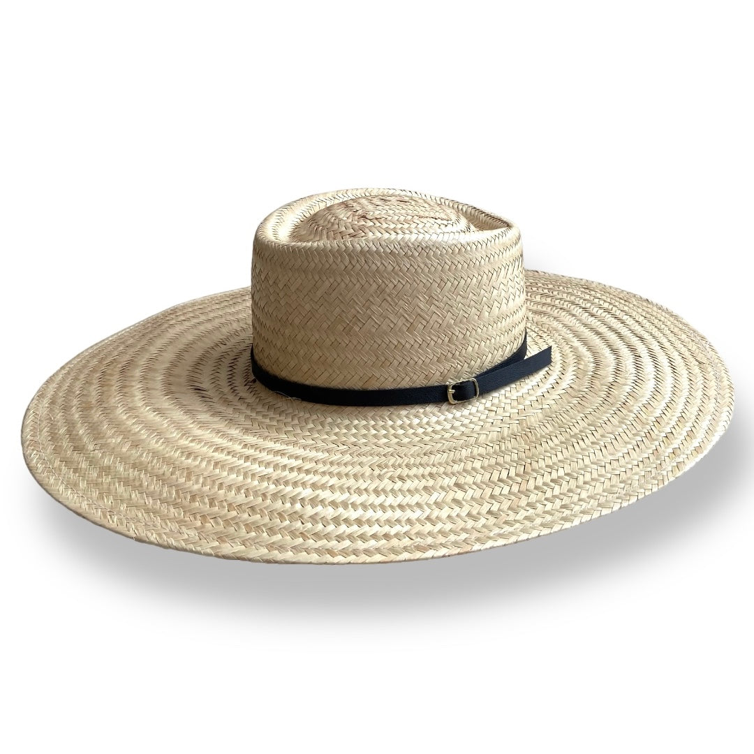 Chapéu modelo Campeiro palha fina com bandinha social