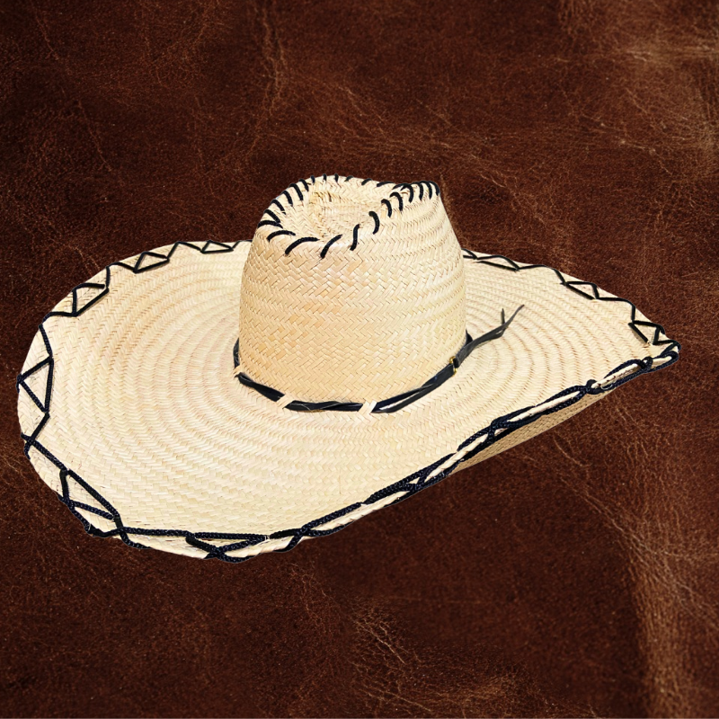 Chapéu modelo Americano estilo muladeiro com bandinha meia lua