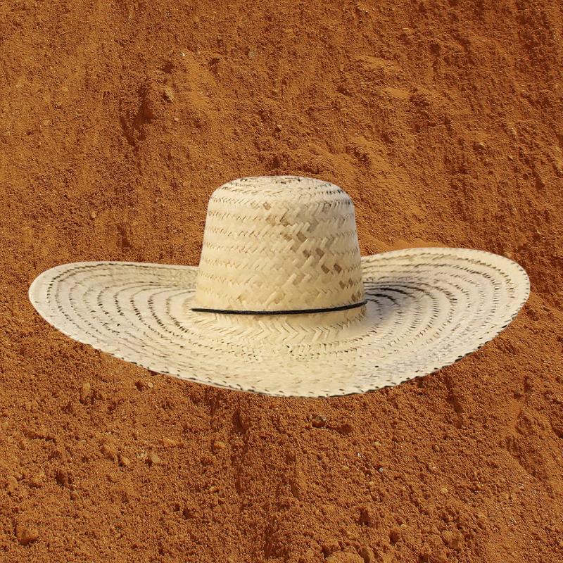 Chapéu Gigantinho palha grossa com cordão